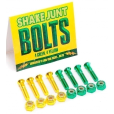 Болты для скейтборда SHAKE JUNT ALL Grn/Yel Phillips 7/8"