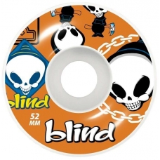 Колеса для скейтборда BLIND RANDOM Orange 52mm