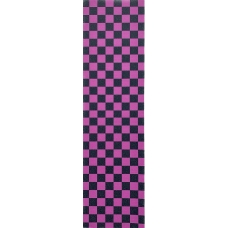 Наждак для скейта JustSkate Checker Blk Fucsia