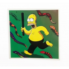 Стікер наклейка Homer Snakes