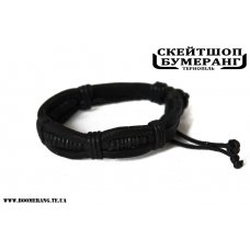 Браслет шкіра Blk Pleet