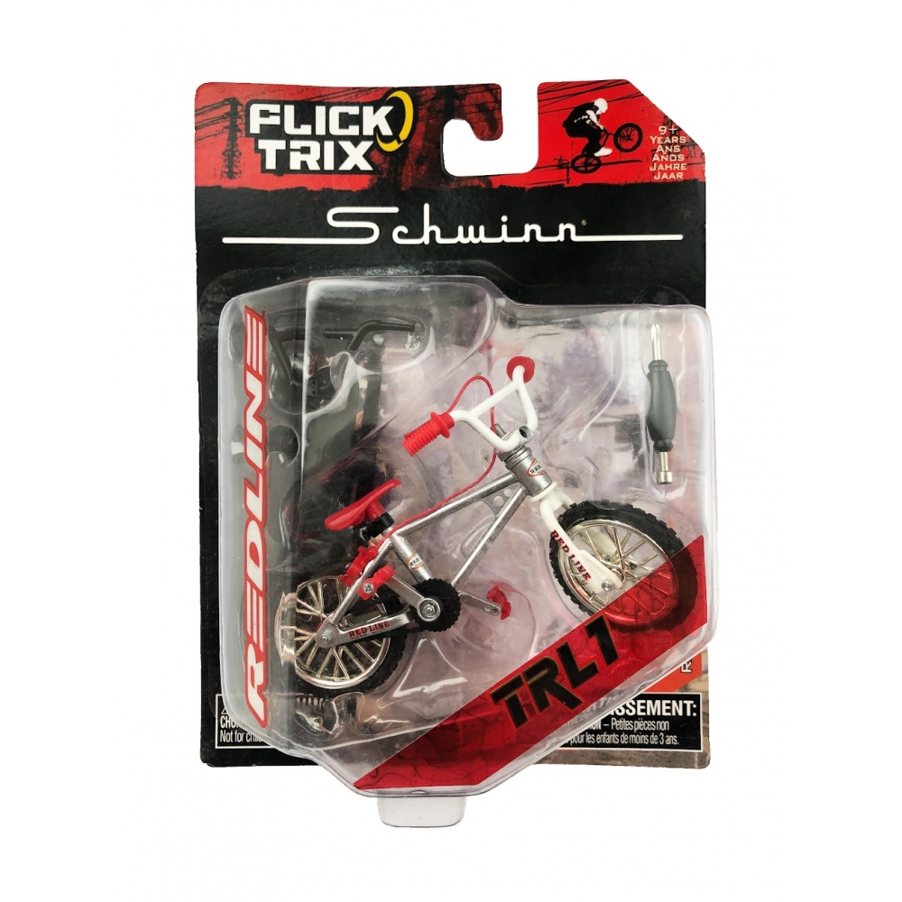Фингербайк Flick Trix RedLine Silver Red