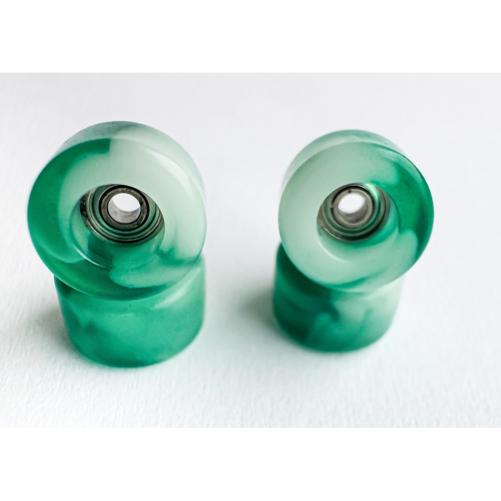 Колеса для фингерборда Just Skate Premium Handmade Wide Green