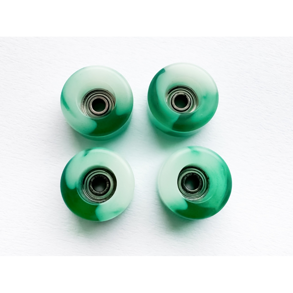 Колеса для фингерборда Just Skate Premium Handmade Wide Green
