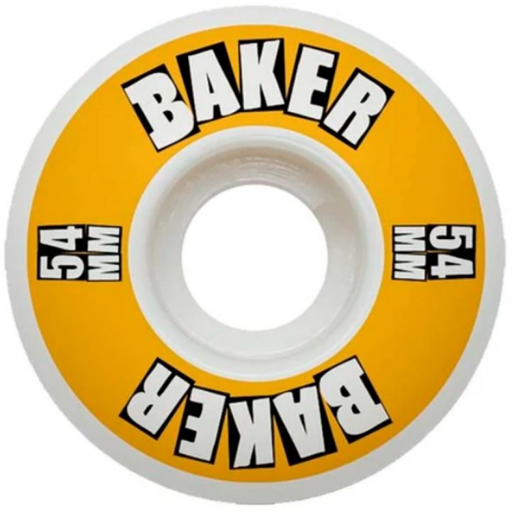 Колеса для скейта BAKER Brand Logo Ylw 54mm