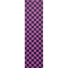 Наждак для скейта JustSkate Checker Blk Fucsia