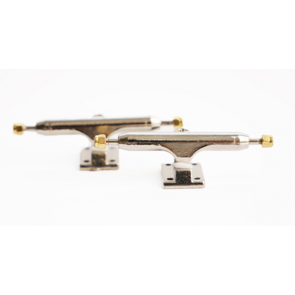 Подвески для фингерборда Just Skate FB Premium PRO Truck Revers Kingpin Silver 34 мм