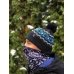 Шапка Volt Snow POM Graffit Blue