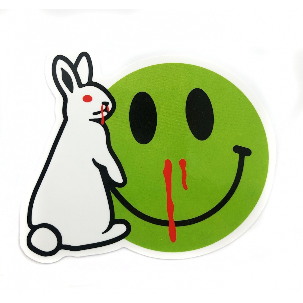 Стікер наклейка Bunny Smile