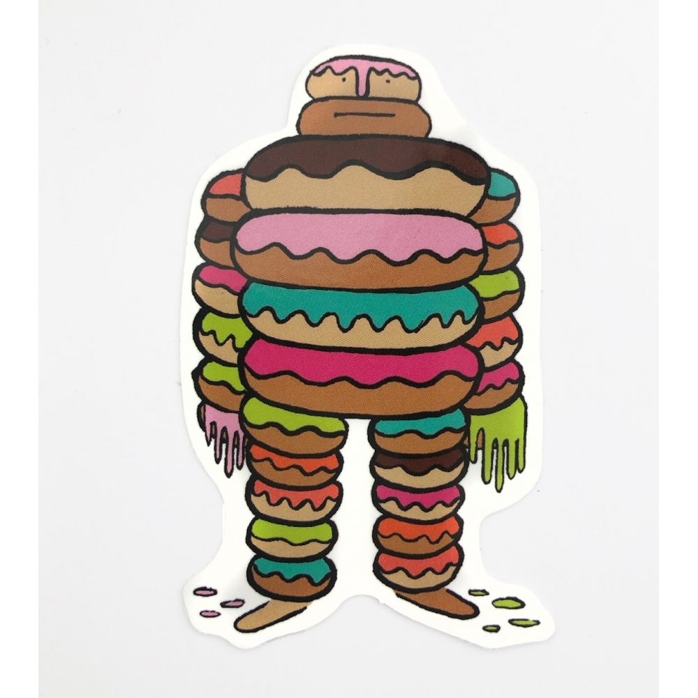 Стикер наклейка Donut Man
