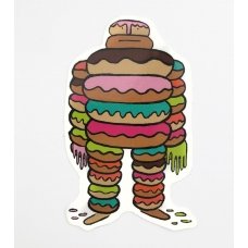 Стикер наклейка Donut Man