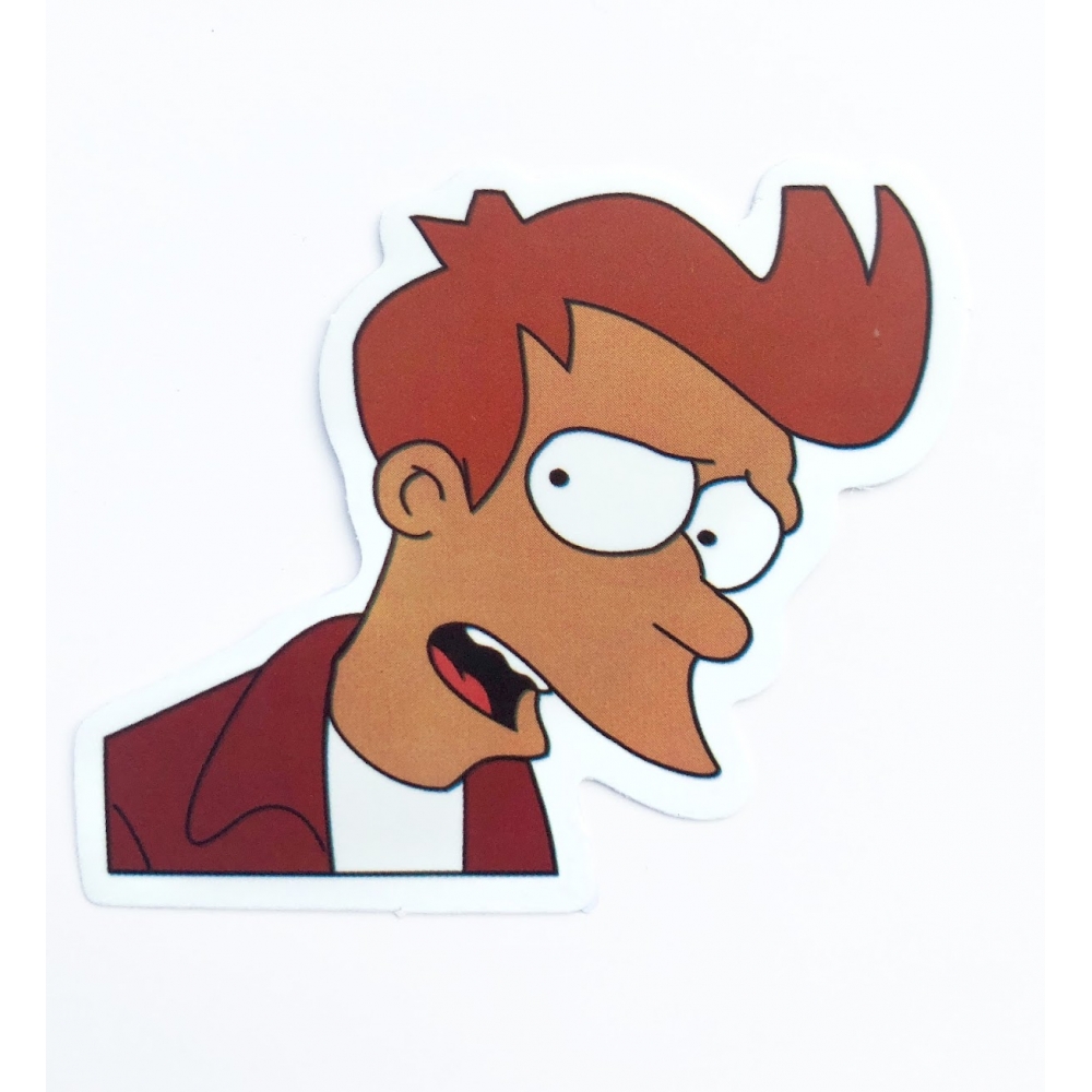 Стікер наклейка Futurama Philip J. Fry