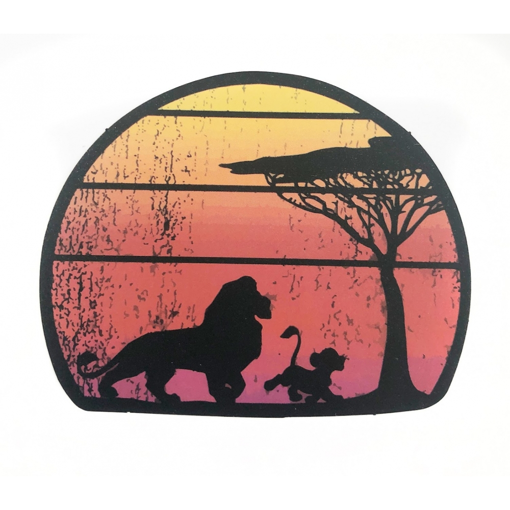 Стікер наклейка Lion King