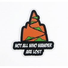 Стікер наклейка Not All Who Wander
