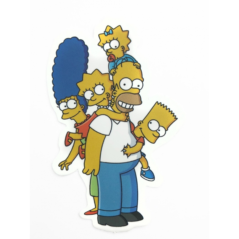 Стікер наклейка The Simpsons