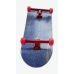 Фінгерборд професійний Just Skate Blue Red 36mm