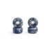 Колеса для фінгерборда з підшипниками Just Skate Swirl Navy
