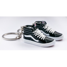 Міні взуття, Фінгер шузи, брелок Vans SK8 HI Blk Wht