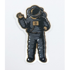 Стікер наклейка Black Astronaut