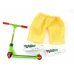 Фингерсамокат с штанишками и мини шузами Scooter Green