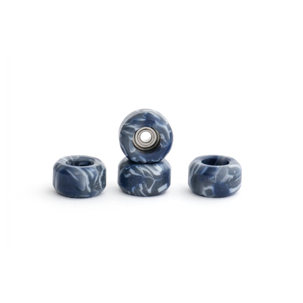 Колеса для фингерборда с подшипниками Just Skate Swirl Navy