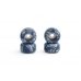 Колеса для фингерборда с подшипниками Just Skate Swirl Navy