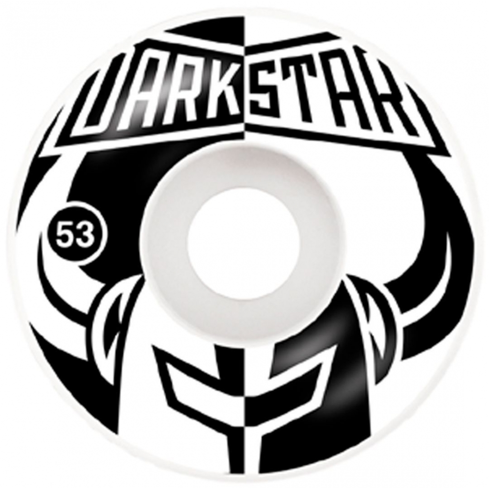 Колеса для скейтборда DARKSTAR DIVIDE Black/White 53mm
