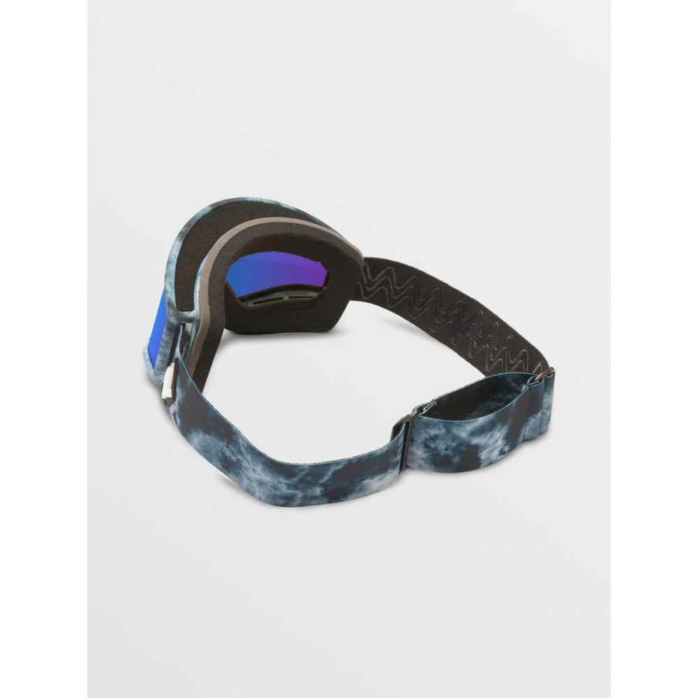 Маска Volcom Yae Goggle - Lagoon Tie-Dye / Blue Chrome Додаткова лінза - Дефект
