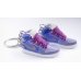 Міні взуття, Фінгер шузи, брелок Nike AIR Jordan 24 Purple + коробка Color