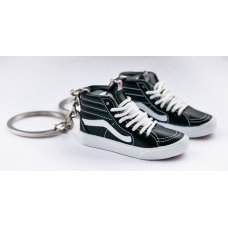 Міні взуття, Фінгер шузи, брелок Vans SK8 HI Blk Wht