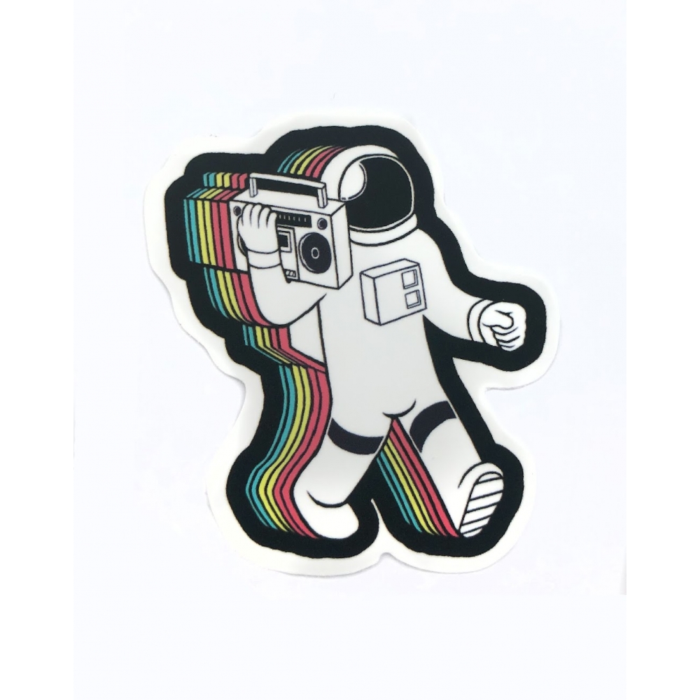 Стікер наклейка Astronaut Beats