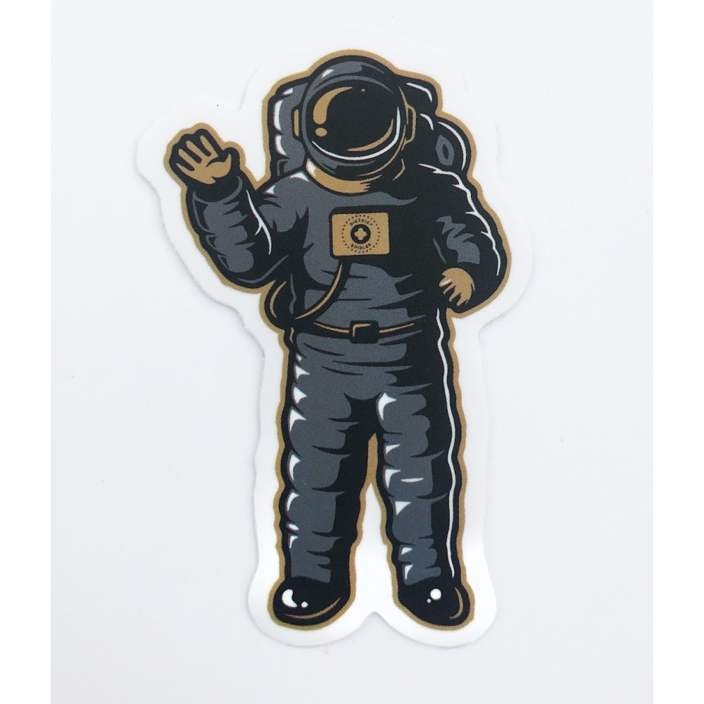 Стикер наклейка Black Astronaut