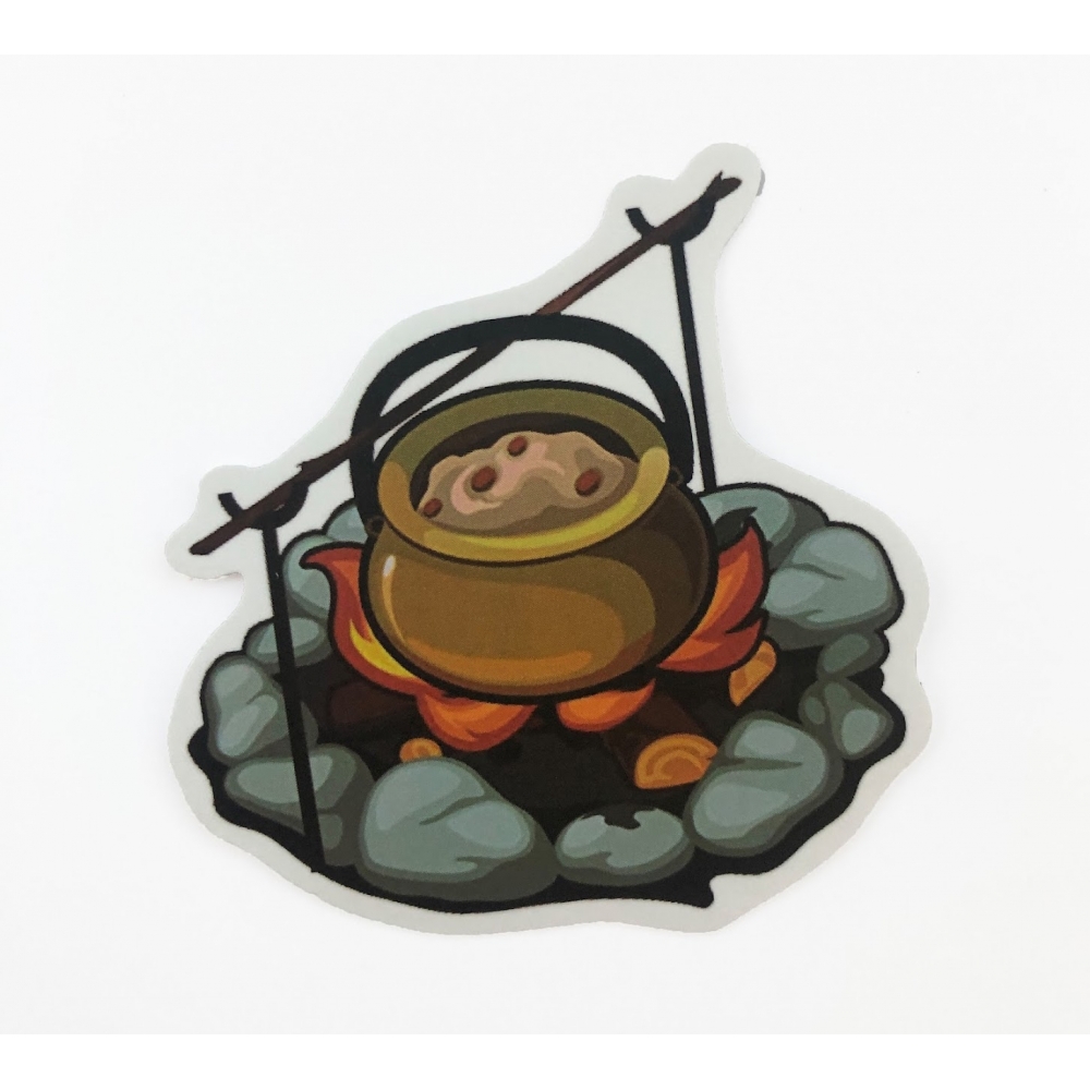 Стикер наклейка Campfire