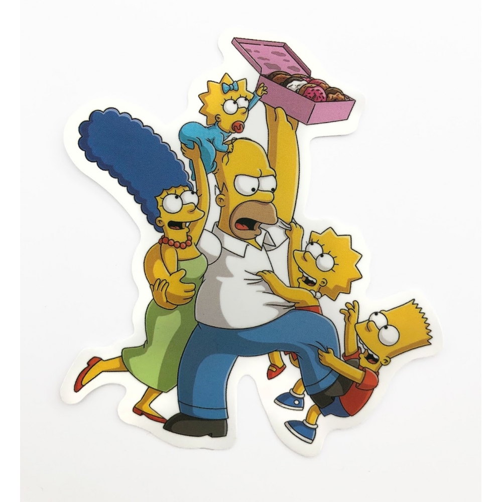 Стікер наклейка Simpsons Donuts