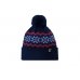 Шапка Volt Snow POM Nvy Red