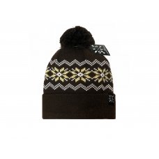 Шапка Volt Snow POM Brn