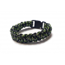 Браслет Паракорд Mini Blk Green Wht