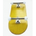 Фінгерборд професійний Just Skate Yellow Silver 36mm