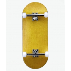 Фінгерборд професійний Just Skate Yellow Silver 36mm