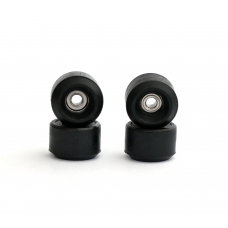 Колеса для фінгерборда з підшипниками Just Skate Pro XC 65D Black