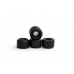 Колеса для фінгерборда з підшипниками Just Skate Pro XC 65D Black