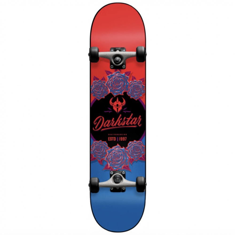 Скейт Компліт DARKSTAR IN BLOOM FP Red/Blue 8.0