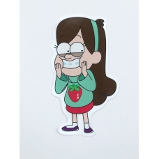 Стікер наклейка Gravity Falls Mabel Smile