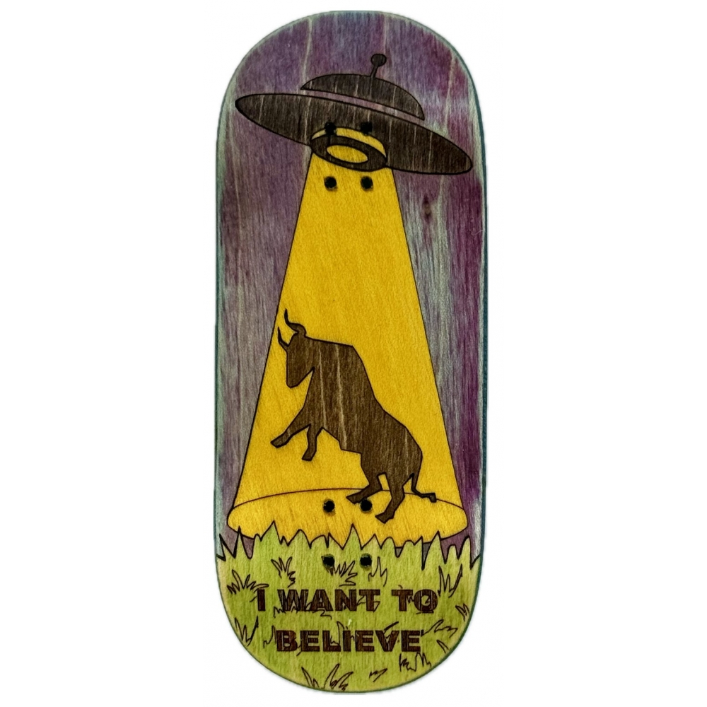 Дека для фінгерборда Workers FB Want To Believe Medium Street 38 mm