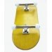 Фінгерборд професійний Just Skate Yellow Silver 36mm