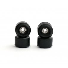 Колеса для фінгерборда з підшипниками Just Skate Pro XC 65D Black