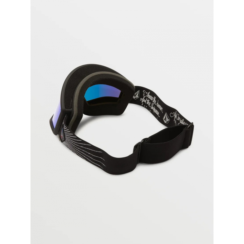 Маска Volcom Yae Goggle - Jamie Lynn / Blue Chrome Bonus Lens