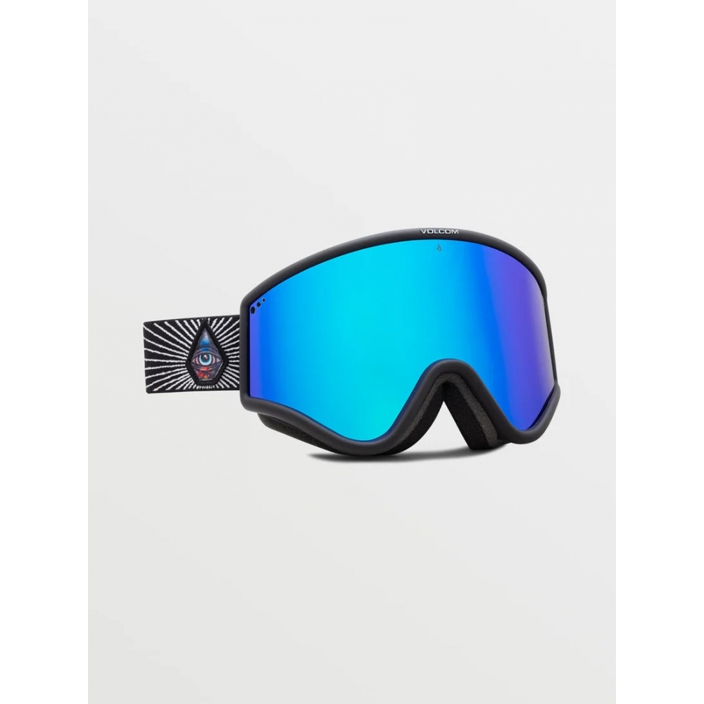 Маска Volcom Yae Goggle - Jamie Lynn / Blue Chrome Bonus Lens