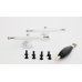 Підвіски для фінгерборда Just Skate FB White 36 мм