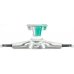 Подвески для скейтборда TENSOR ALUM STENCIL MIRROR Raw/Green Fade 5.5